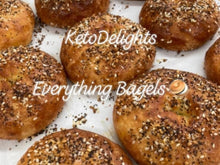 Load image into Gallery viewer, Everything Bagels "sugar free" "gluten free"