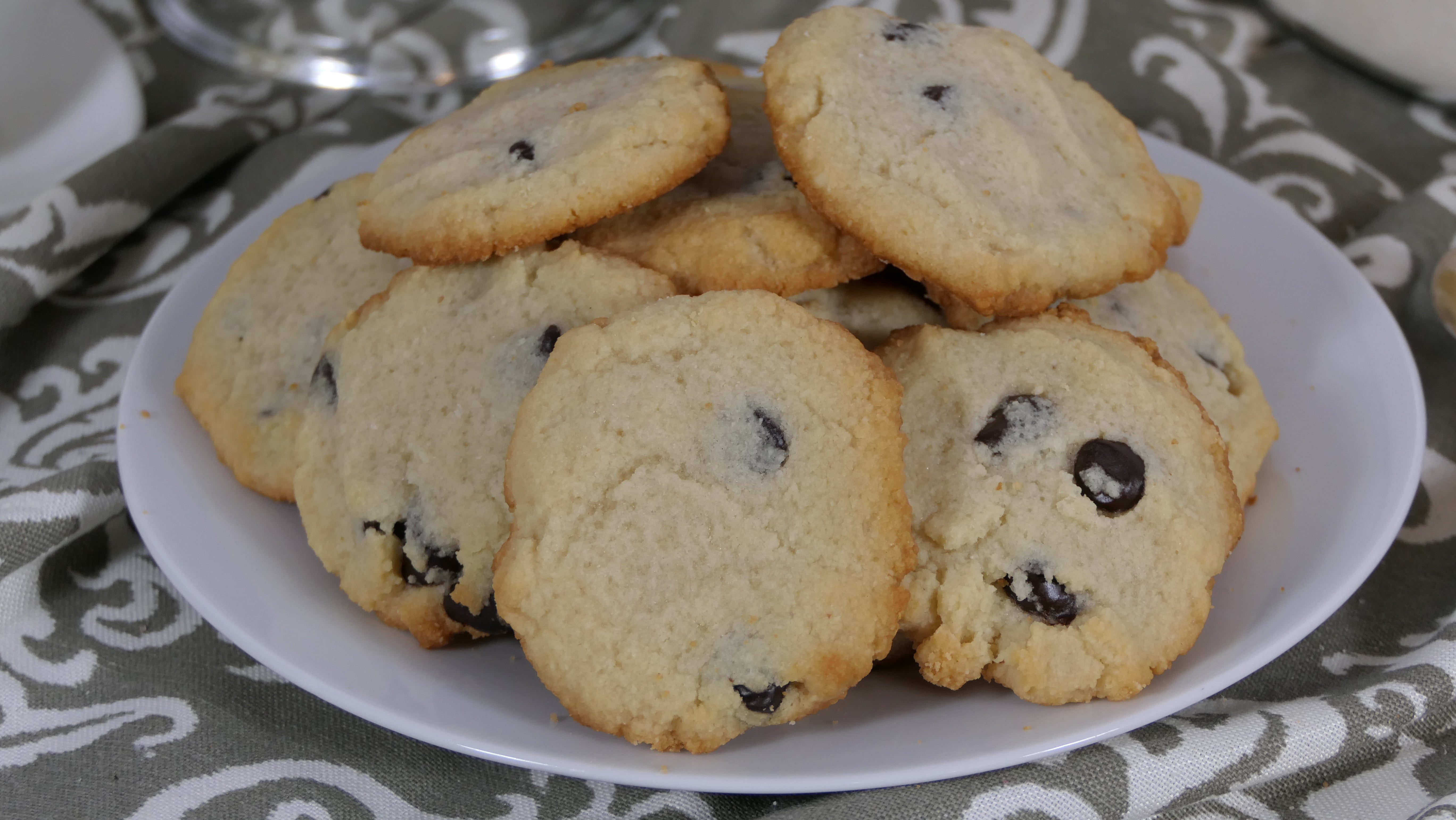 Keto Chocolate Chip Cookies "sugar free" "gluten free" Keto Delights
